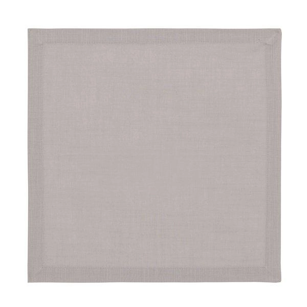 GUARDANAPO CANNES CINZA 203122U 44X44CM COPA E CIA