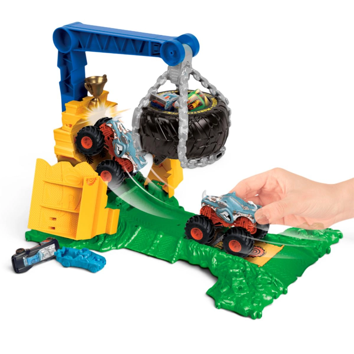 Hot Wheels Mosnter Trucks Pista Arena Mattel
