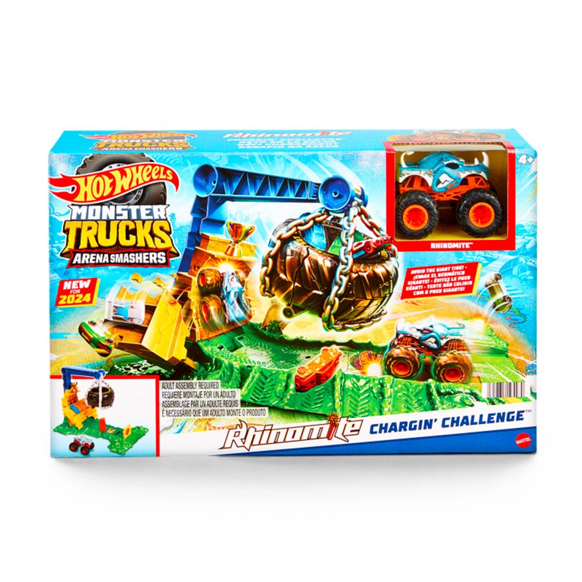 Hot Wheels Mosnter Trucks Pista Arena Mattel