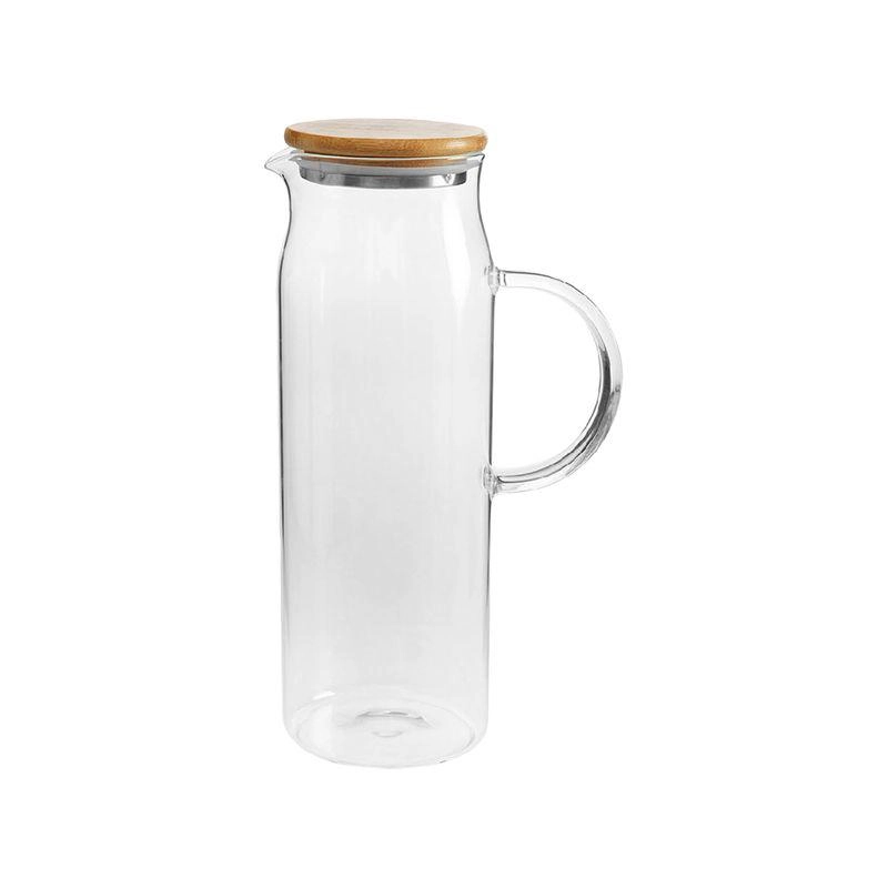 Jarra Natural 1,5lts C/ Tampa Bambu Martiplast Ou