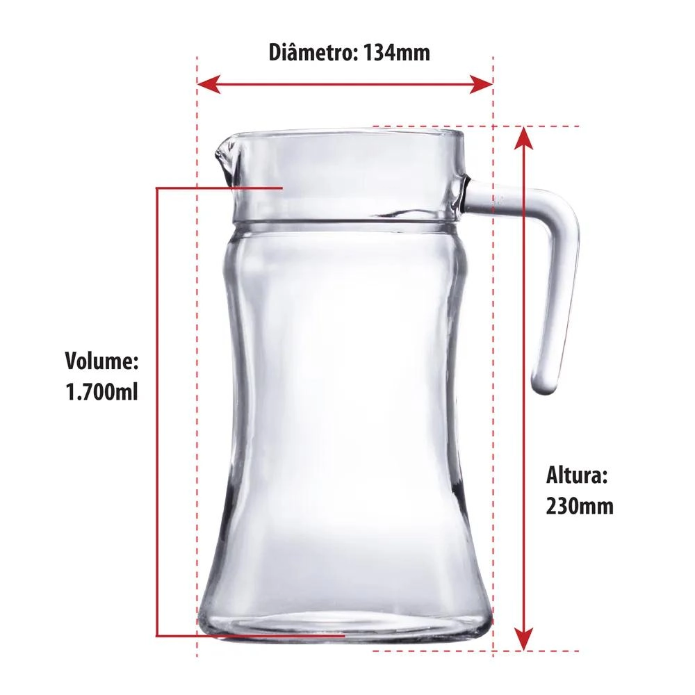 Jarra Olivia Vidro Ruvolo