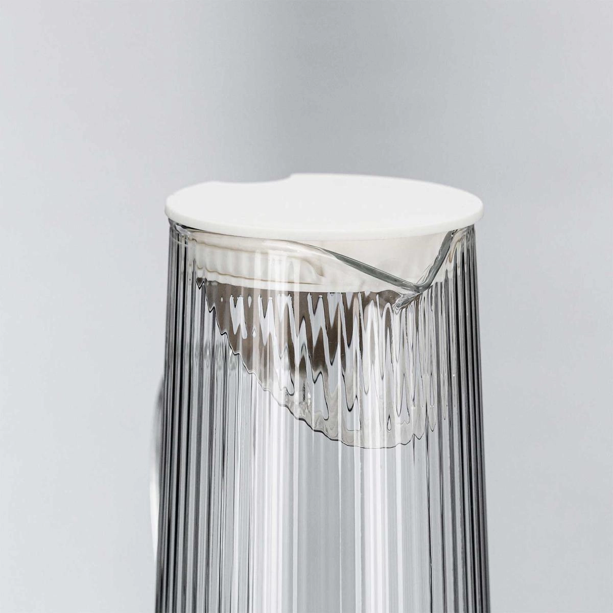 Jarra Quartzo 1,2 Litros Borosilicato com Tampa Yangzi