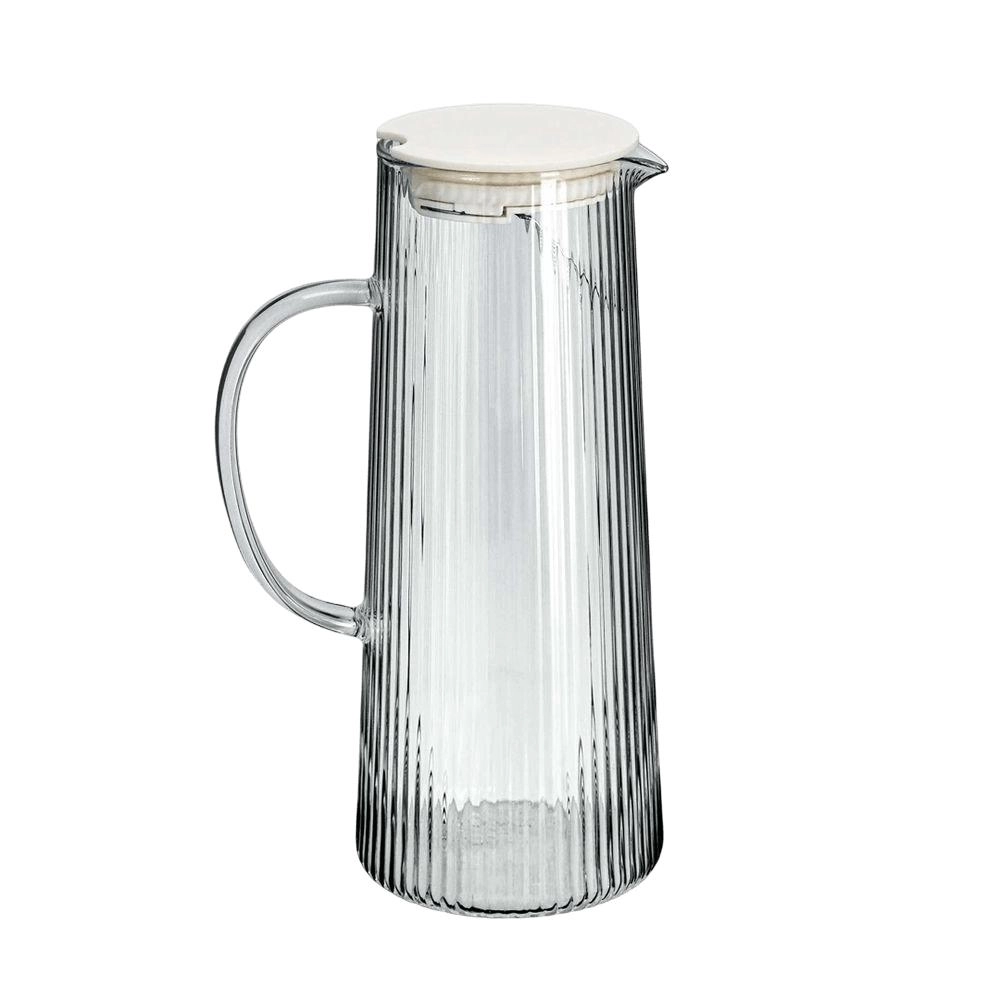 Jarra Quartzo 1,2 Litros Borosilicato com Tampa Yangzi