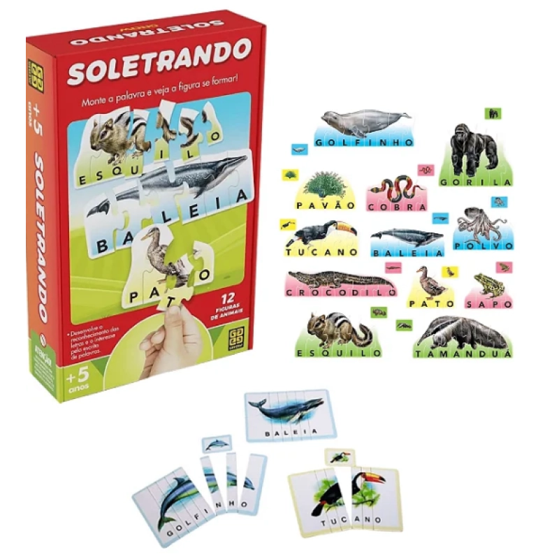 Jogo Soletrando - Grow