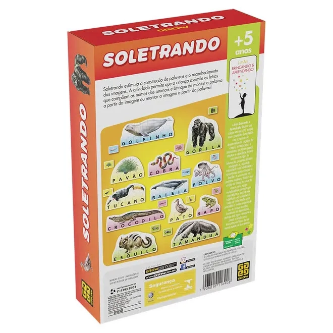 Jogo Soletrando - Grow