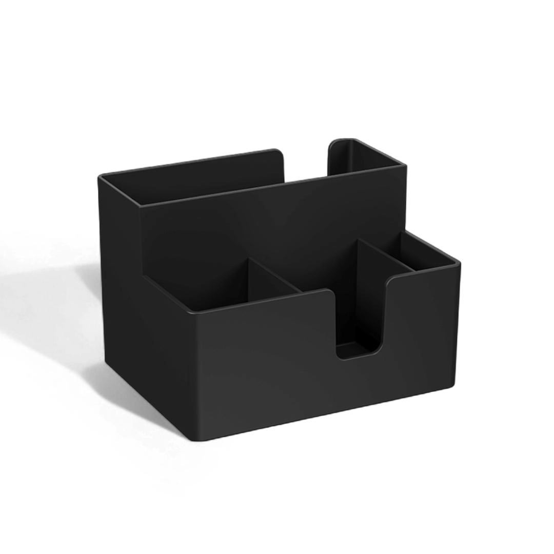 Kit 12 Porta Guardanapo e Sachê Coza - Preto 