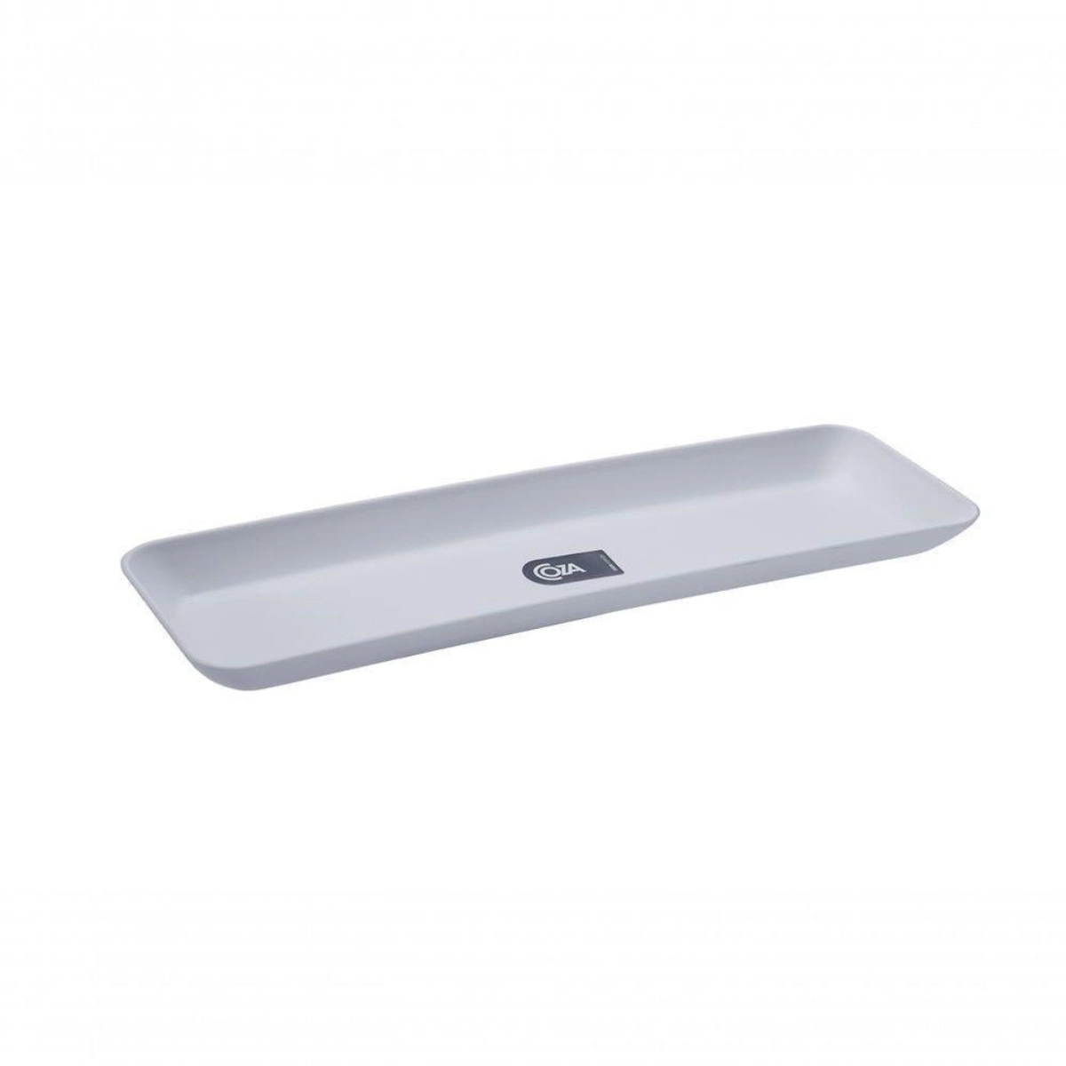Conjunto de prato petisqueira uno grande 12 peças branco - Coza