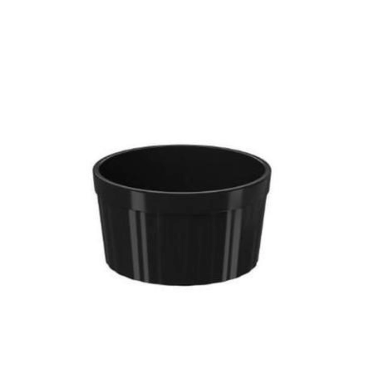 Kit 12 Ramekin Uni 220ml Coza- Preto 