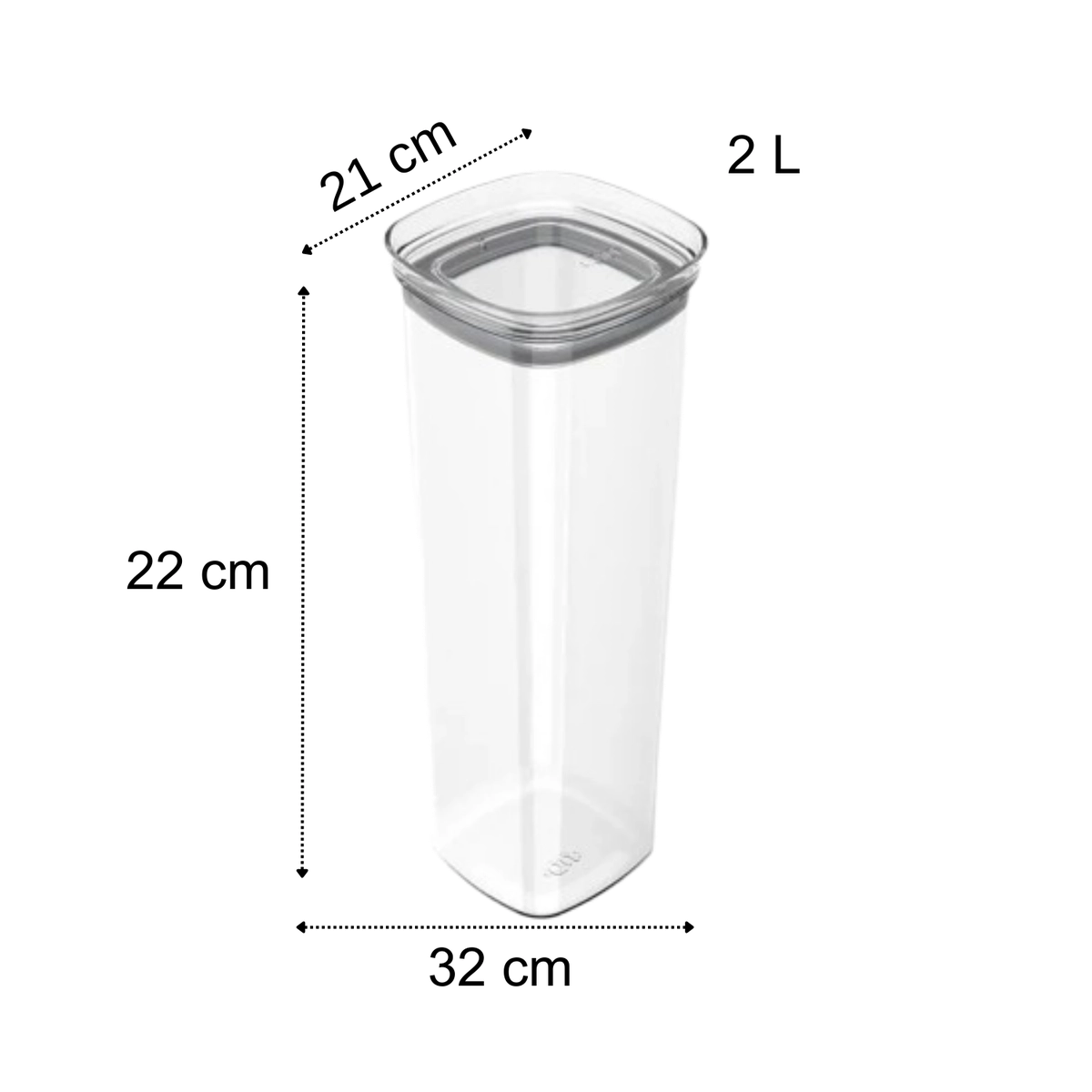 POTE MANTIMENTOS HERMETICO OB400 BLOCK 2LTS NATURAL MARTIPLAST OU