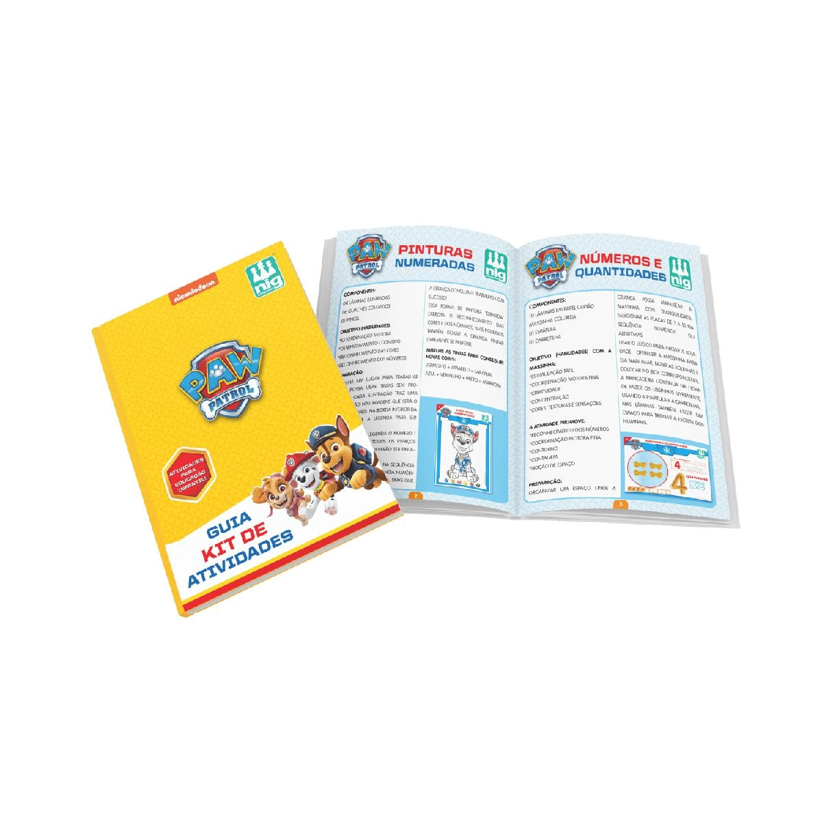 Kit Atividades Patrulha Canina Nig