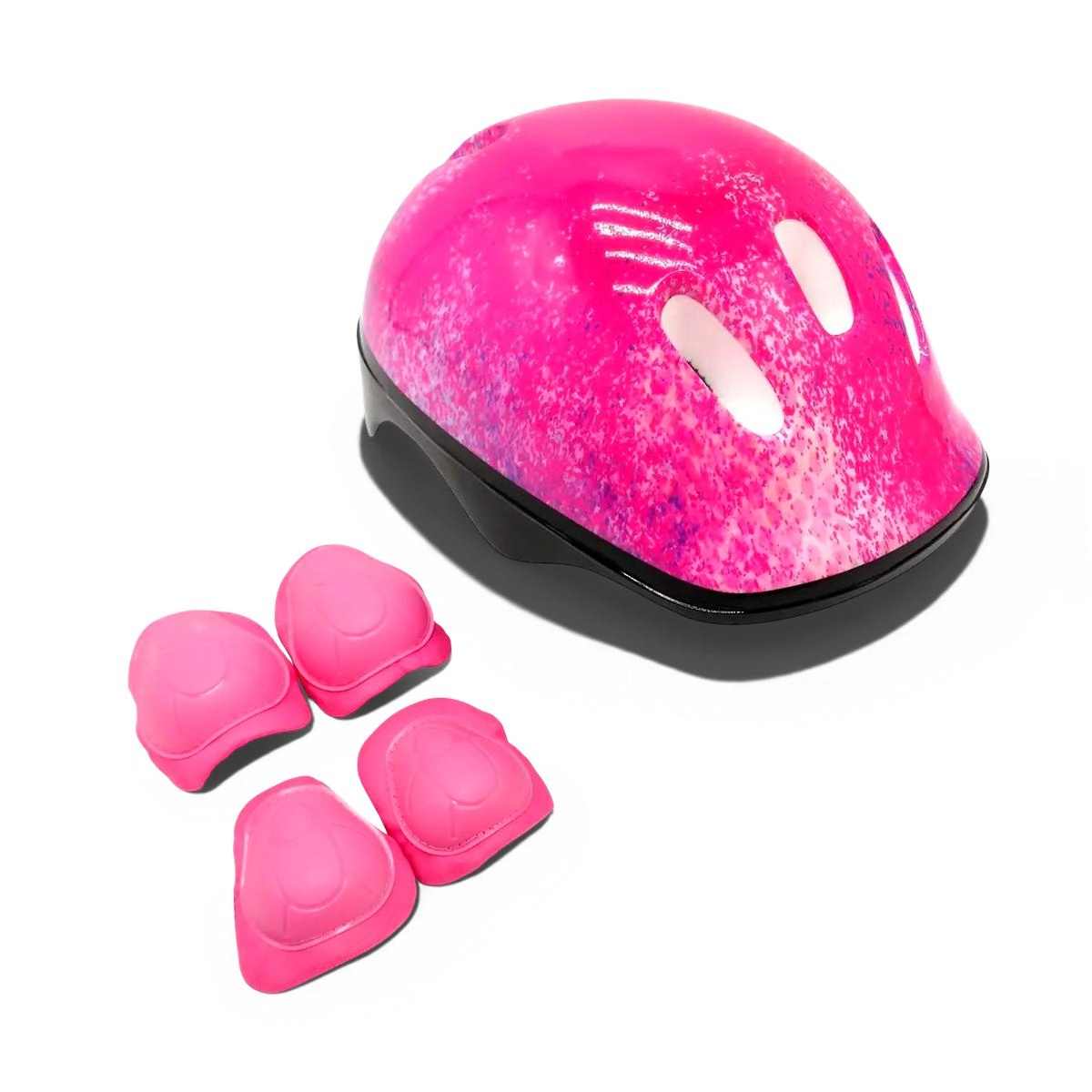 Kit de proteção para skate rosa G - CKS Toys
