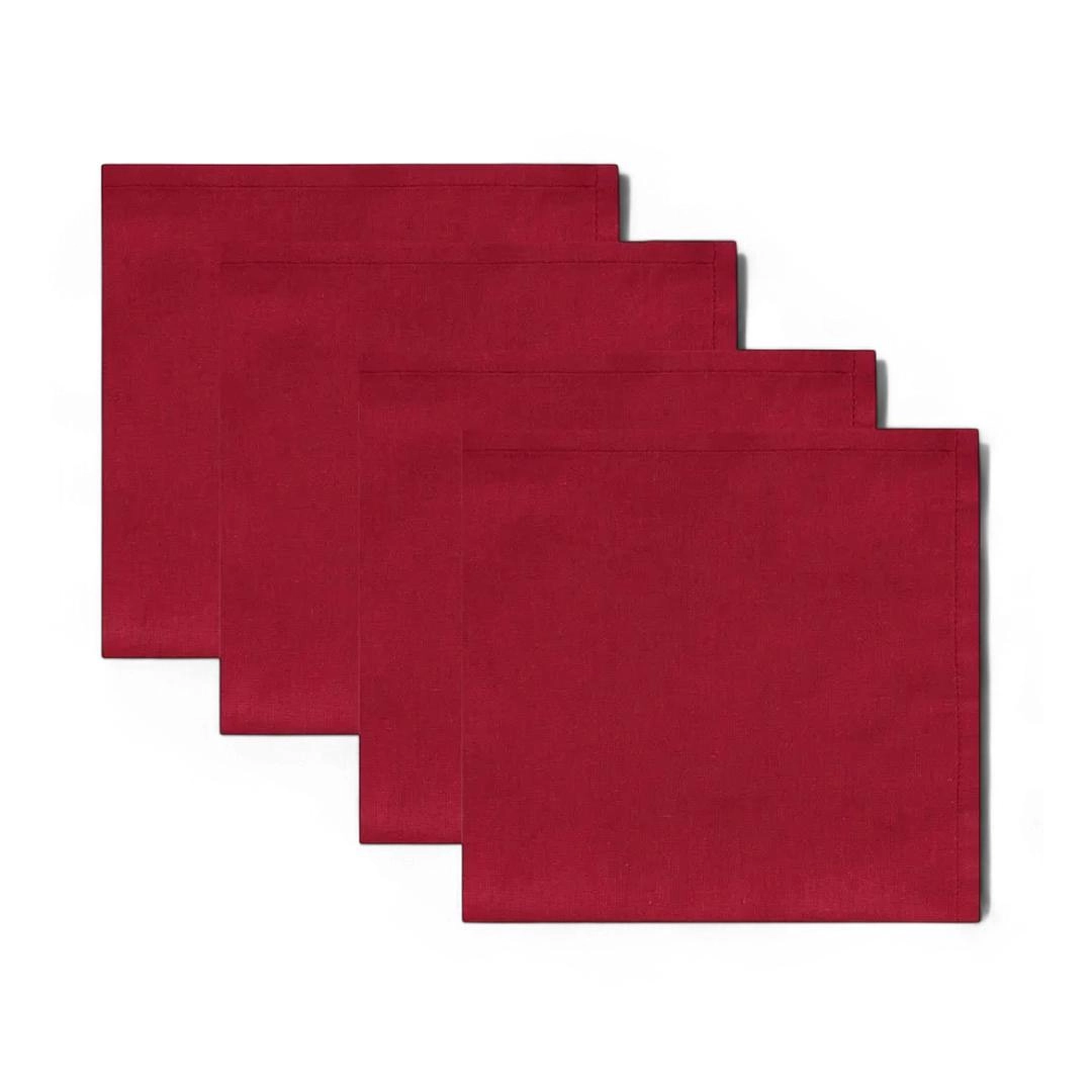 Kit Guardanapo Home Peças Copa e Cia - Vermelho 