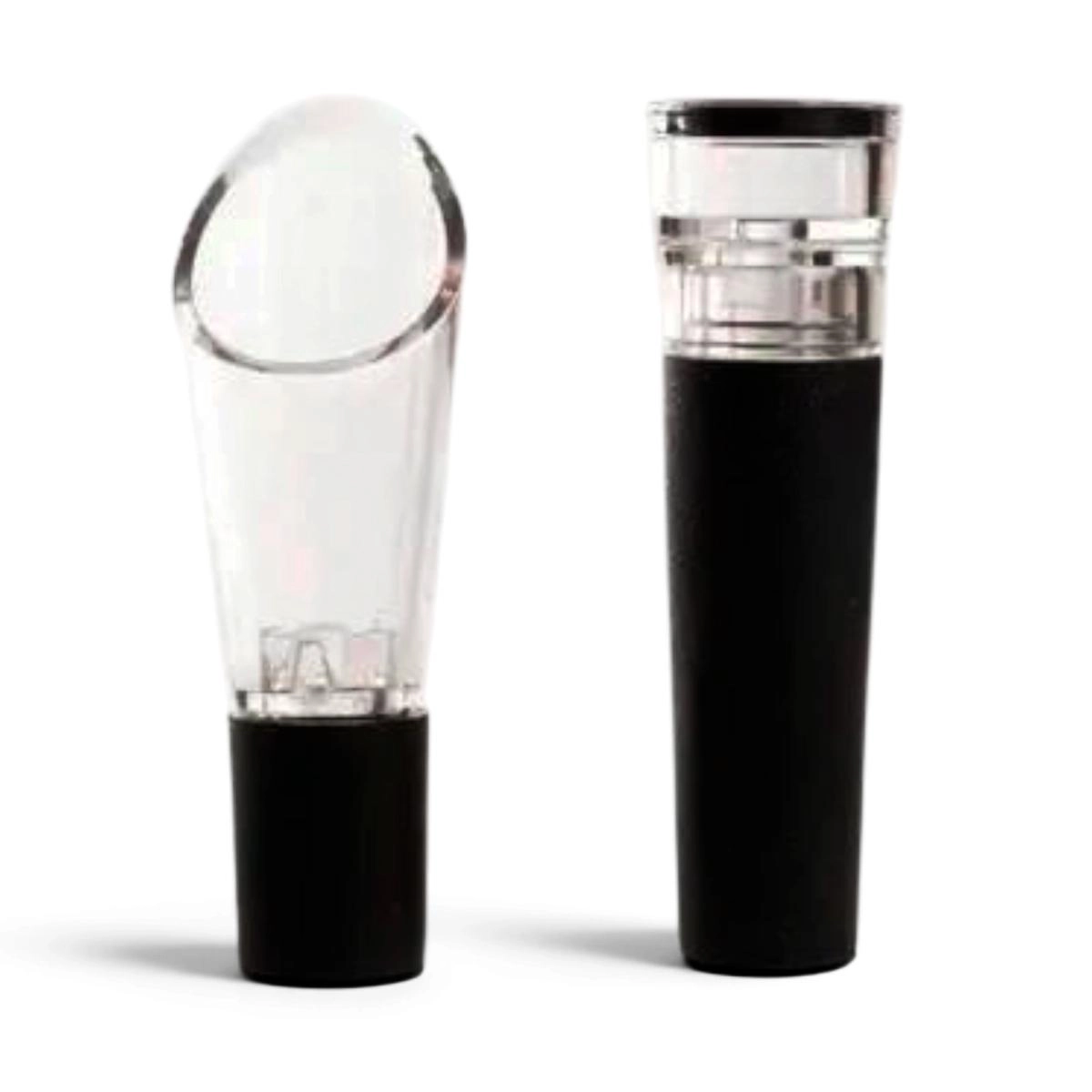 Kit para vinho inox e silicone com tampa e bico dosador 2 peças - Wellmix