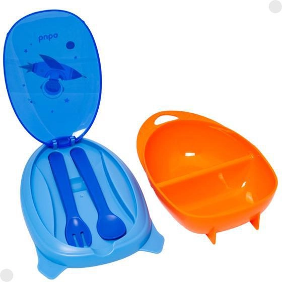Kit Refeicao Aventuras Astronauta C/ Talheres Buba