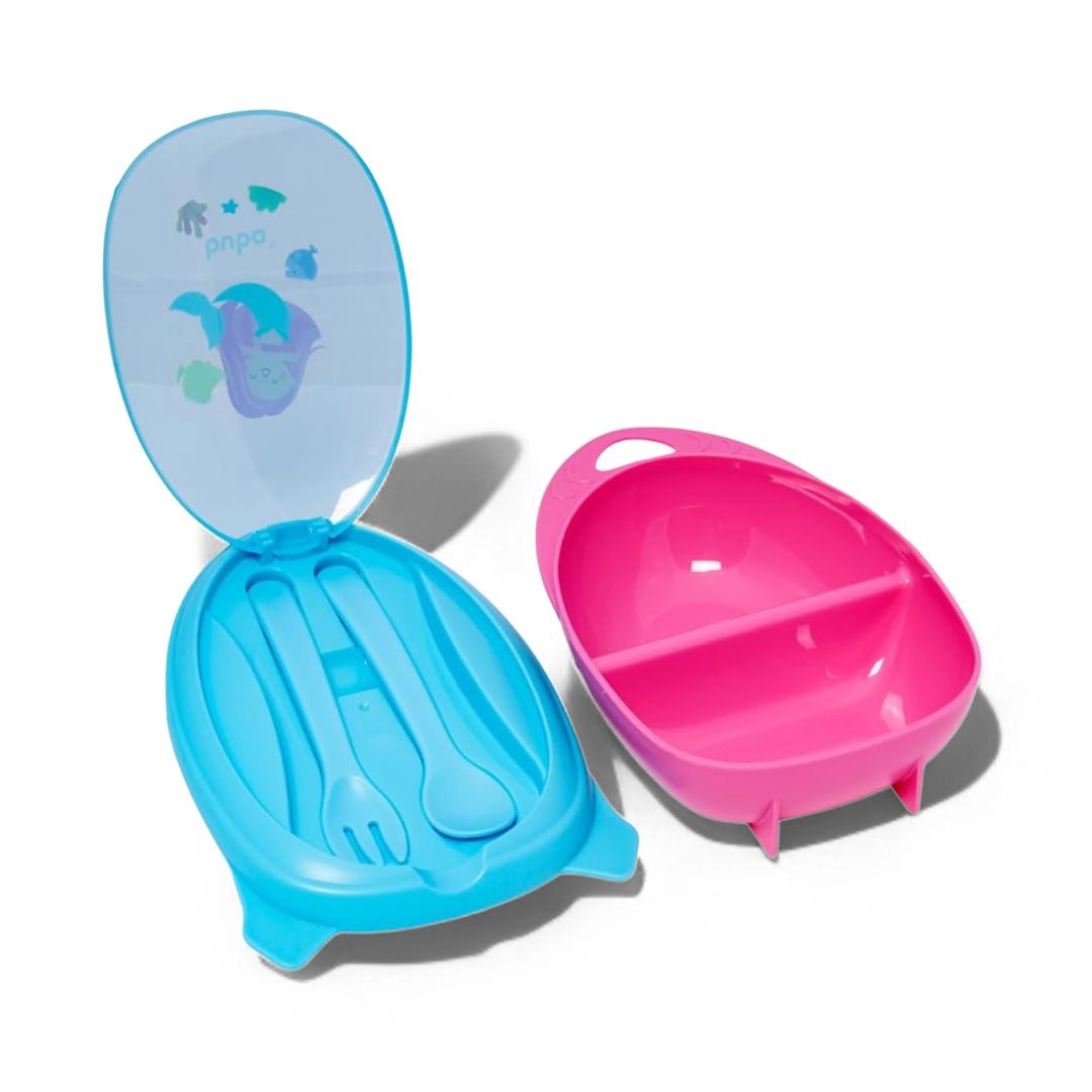 Kit Refeicao Aventuras Sereia C/ Talheres Buba