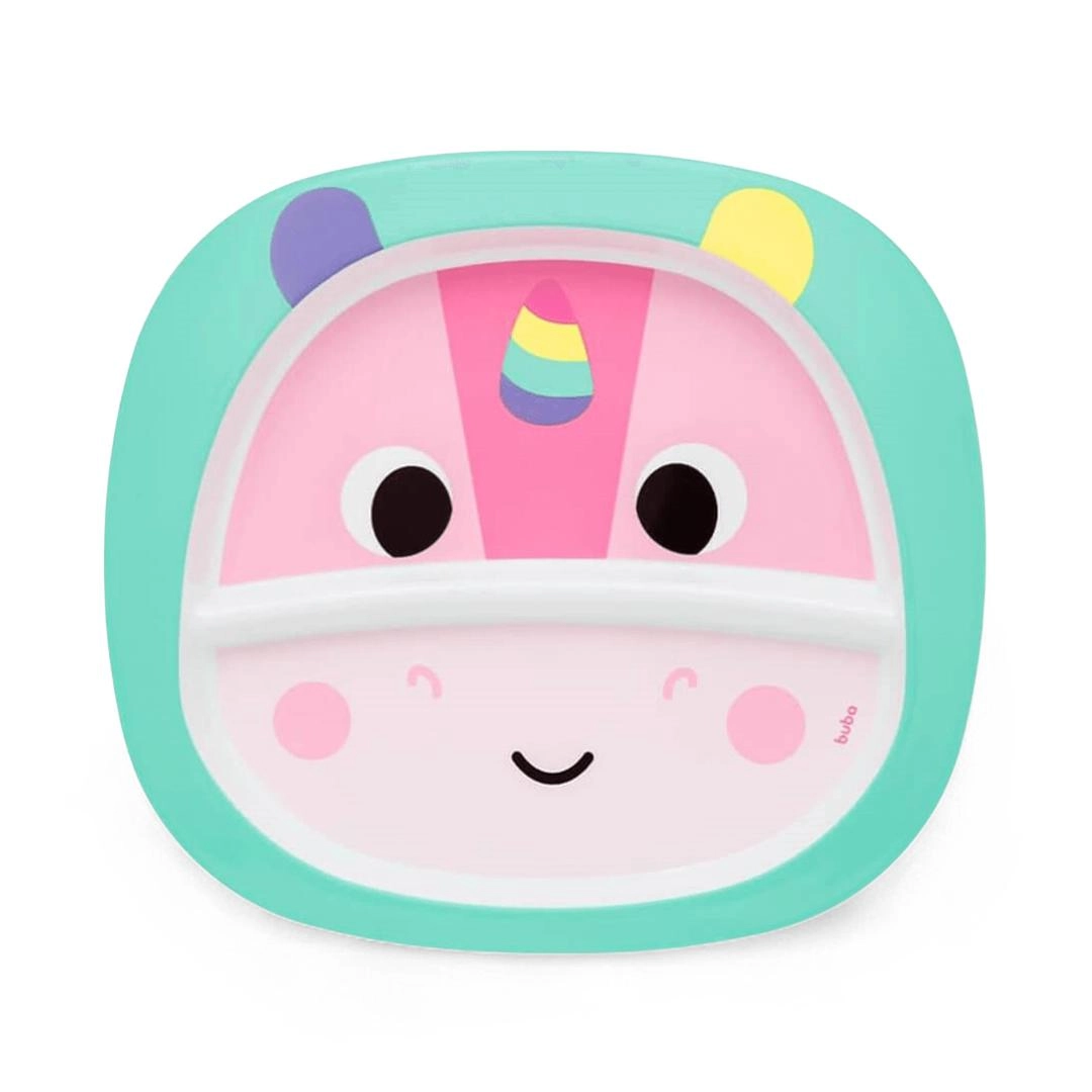 Kit Refeicao Zoo Unicornio 3pcs Buba