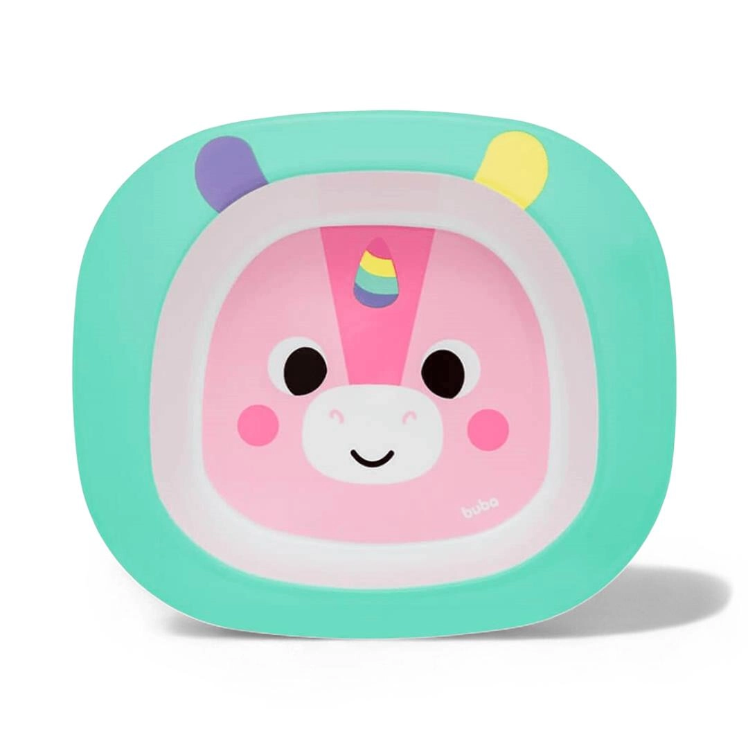 Kit Refeicao Zoo Unicornio 3pcs Buba