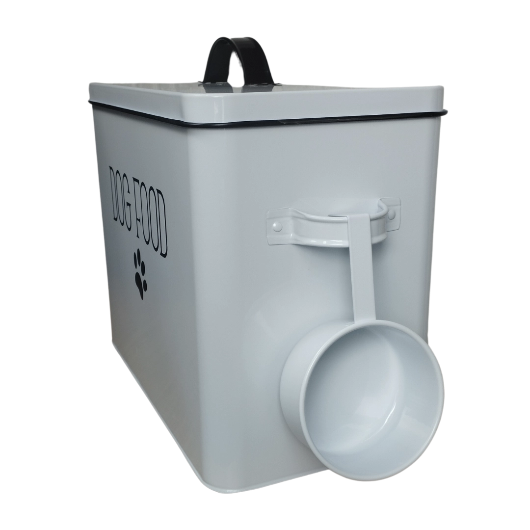 LATA PORTA RACAO D1616 DOG FOOD 33X18X26CM METAL DOLCE HOME