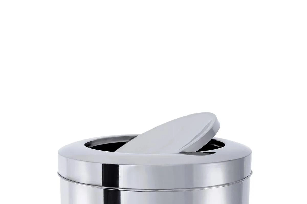 LIXEIRA 3032/203 BASCULANTE INOX BRINOX