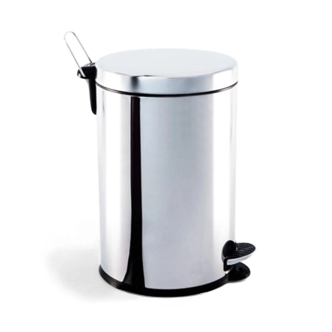 Lixeira 3040/202 Inox C/Pedal/Balde 5lts Brinox