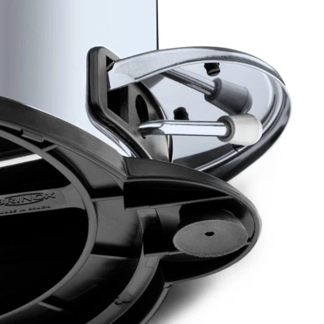 Lixeira 3040/203 Inox C/Pedal/Balde 12lts Brinox