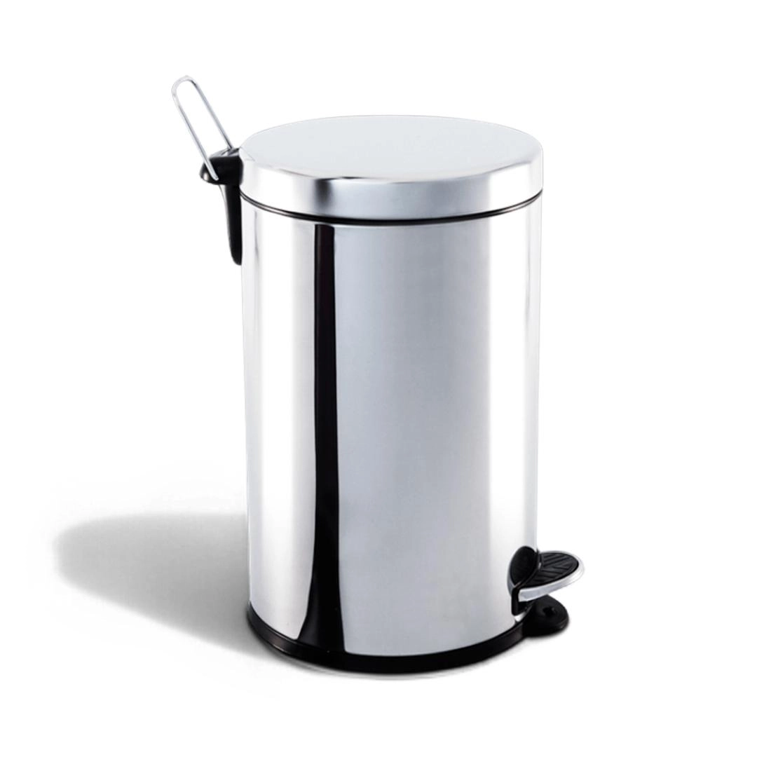 Lixeira 3040/203 Inox C/Pedal/Balde 12lts Brinox