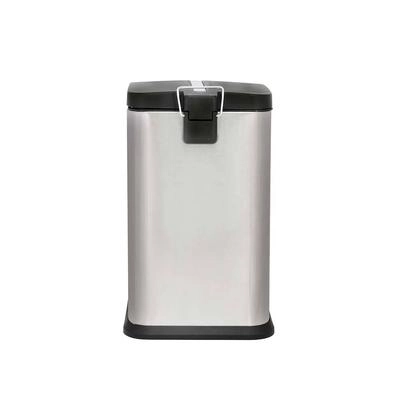 Lixeira Jaspe 12 Litros Inox Mor