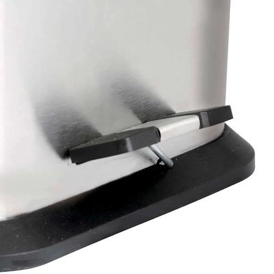 Lixeira Jaspe 12 Litros Inox Mor