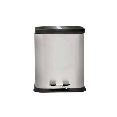 Lixeira Jaspe 6 Litros Inox Mor