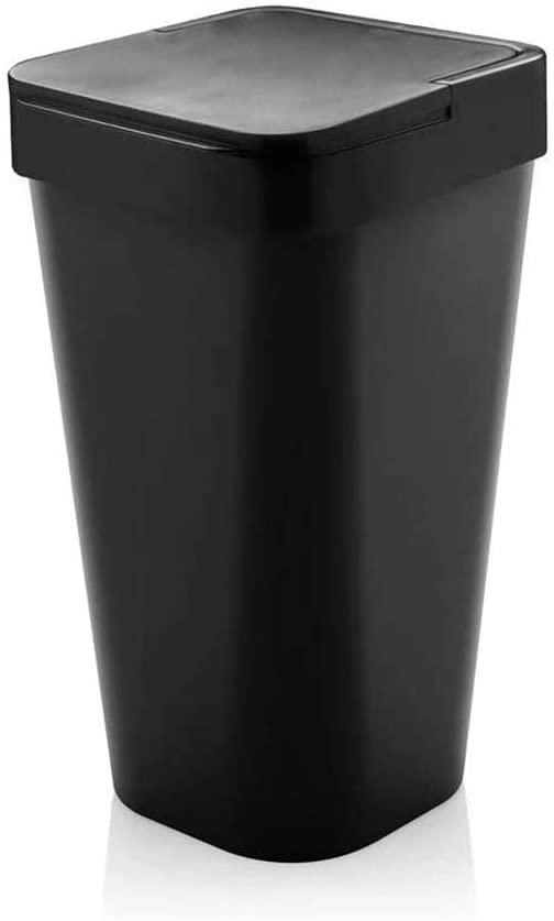 LIXEIRA LX315 IZZY PRETO FECHADO 15LTS MARTIPLAST OU