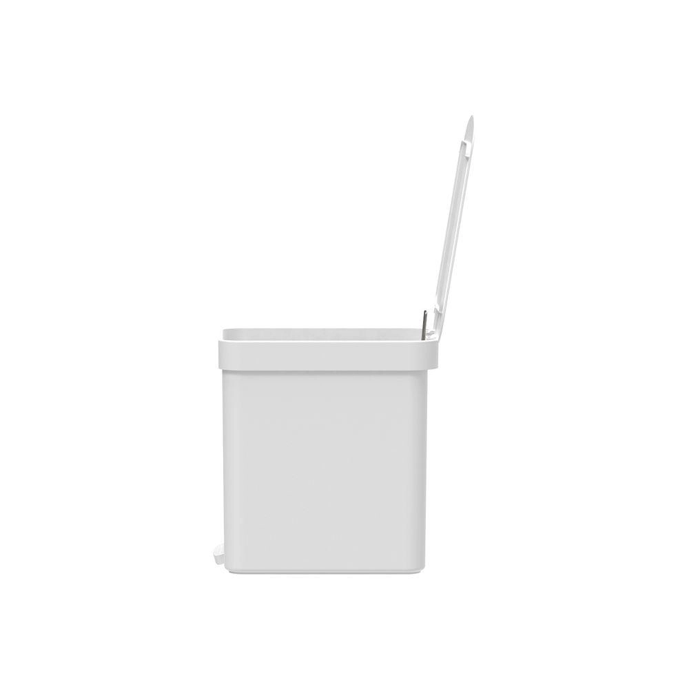Lixeira Pedal Trium 6 Litros Fechado Martiplast Ou - Branco