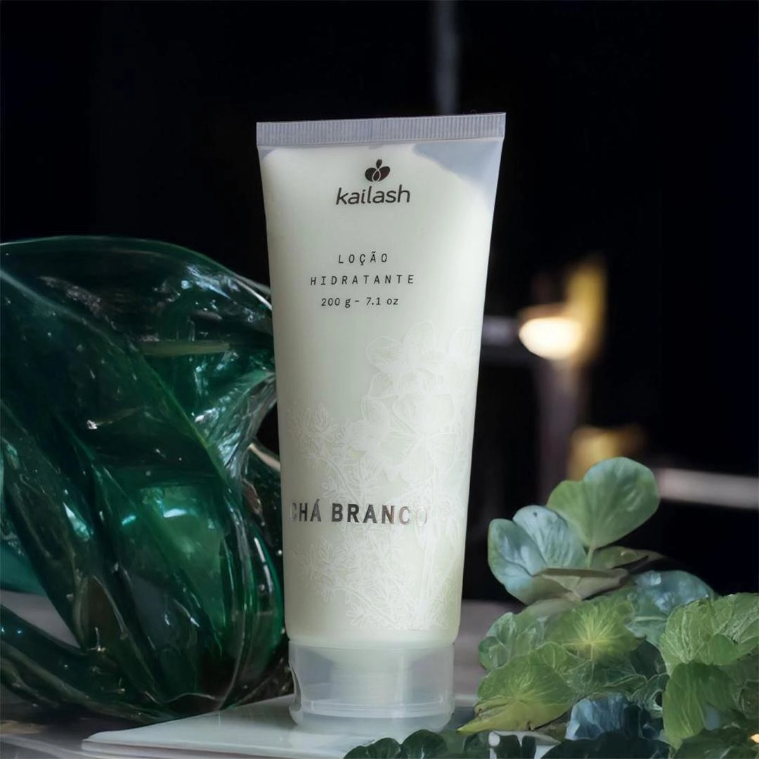 Loção hidratante corporal chá branco 200g - Kailash
