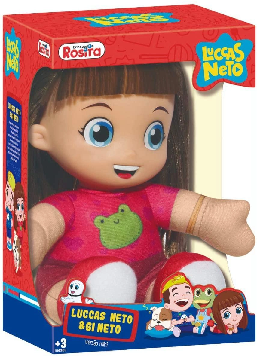 Mini Boneca Gi Neto Rosita