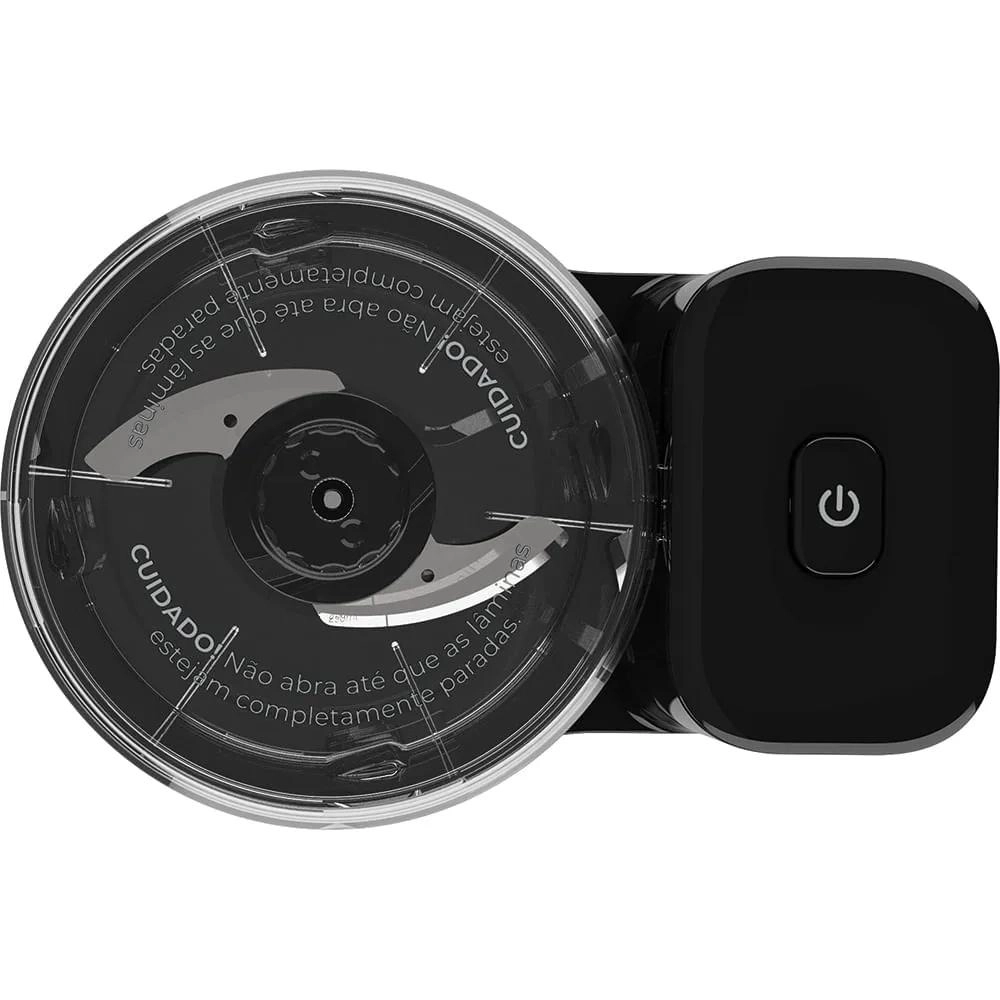 Mini processador elétrico Mini Crush 220 V preto - Cadence