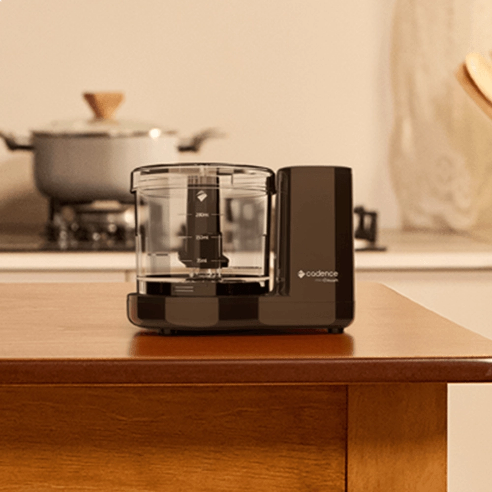 Mini processador elétrico Mini Crush 220 V preto - Cadence