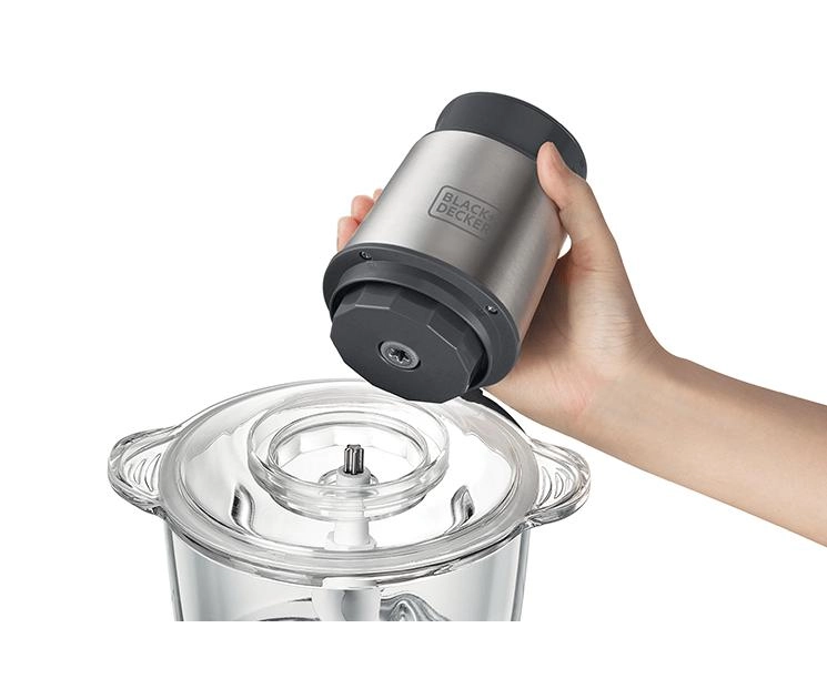 MINI PROCESSADOR MP300G-B2 TIGELA VIDRO 300W 220V BLACK DECKER