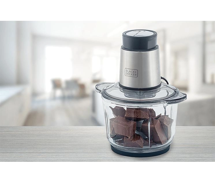 MINI PROCESSADOR MP300G-B2 TIGELA VIDRO 300W 220V BLACK DECKER