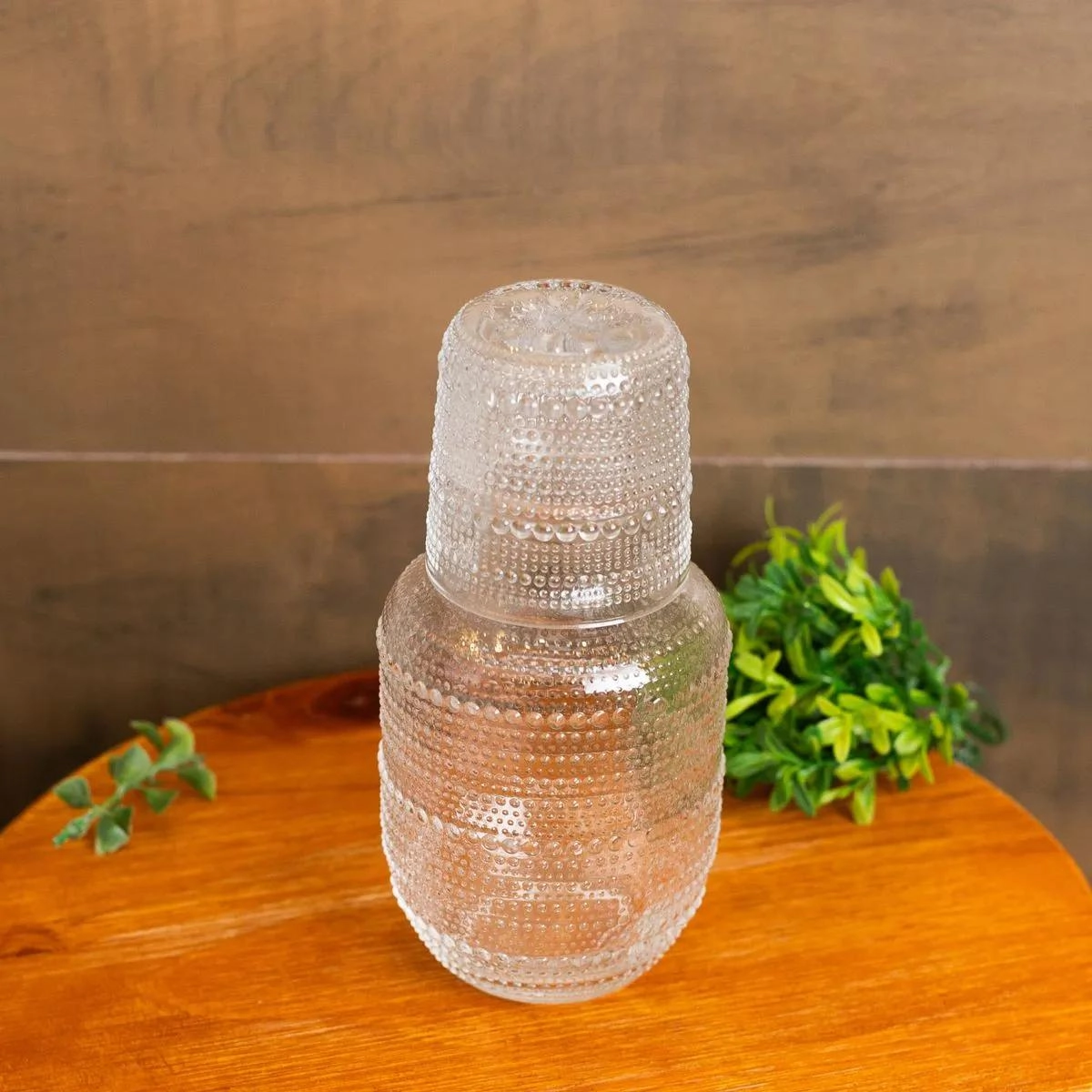 Moringa Balls 580ml C/ Copo Vidro Lyor Design