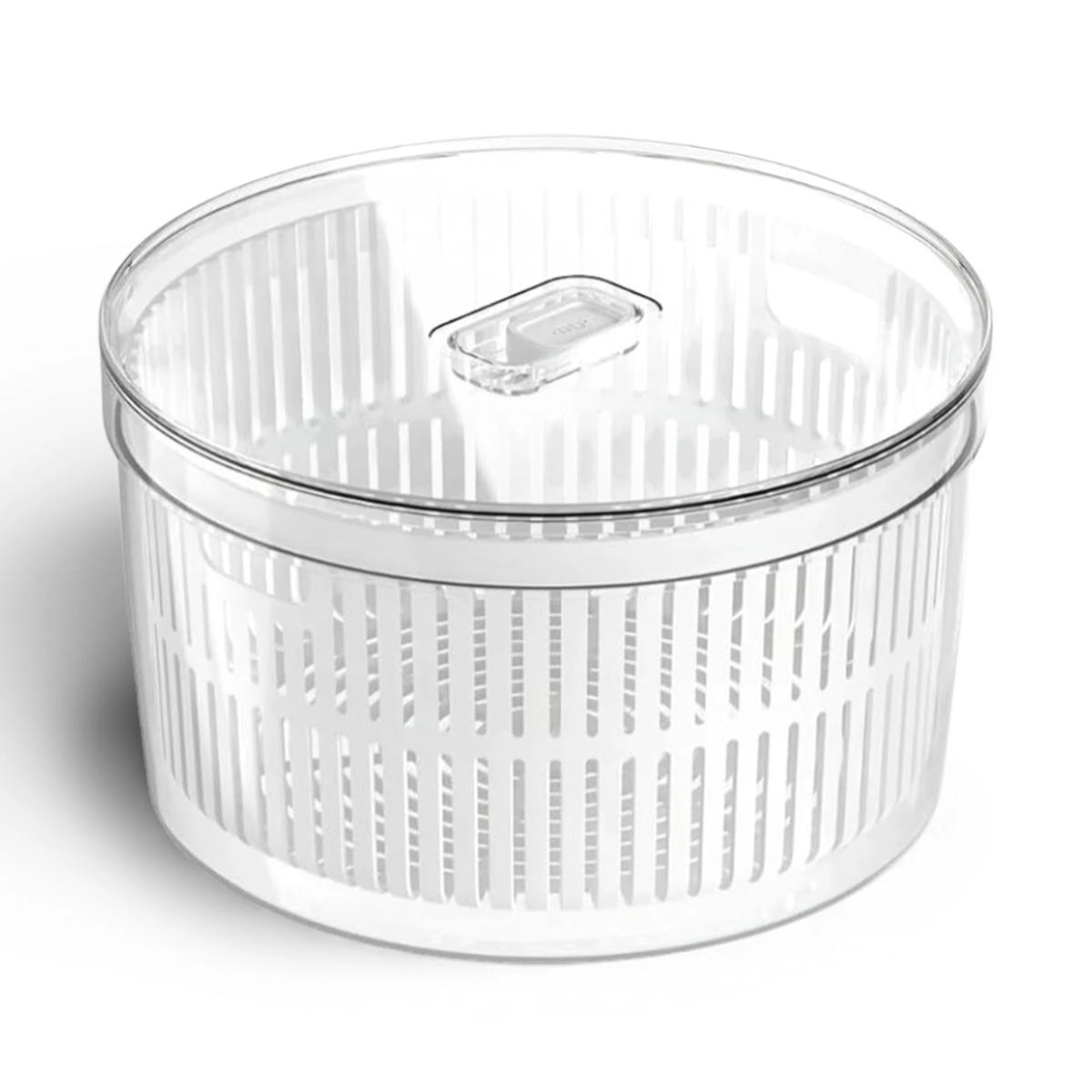 Organizador C/ Cesto Fresh Clear 5,5lts Martiplast Ou- Natural