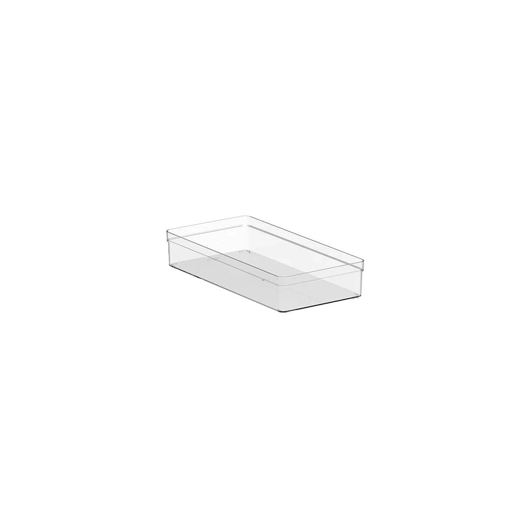 ORGANIZADOR GAVETAS OGC650 CLEAR NATURAL 30X15X5,6CM MARTIPLAST OU