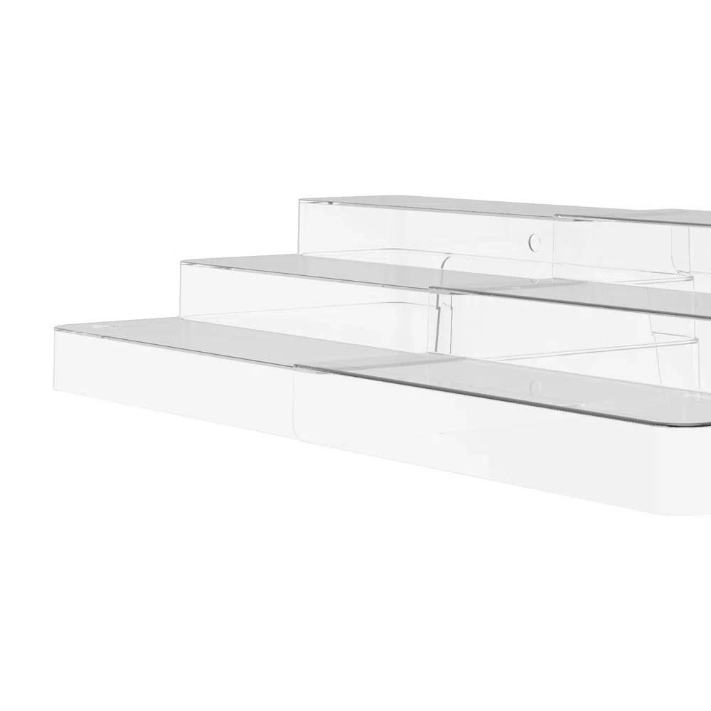 ORGANIZADOR OC850 MULTINIVEL EXTENSIVEL CLEAR 25X29X10CM NATURAL MARTIPLAST OU