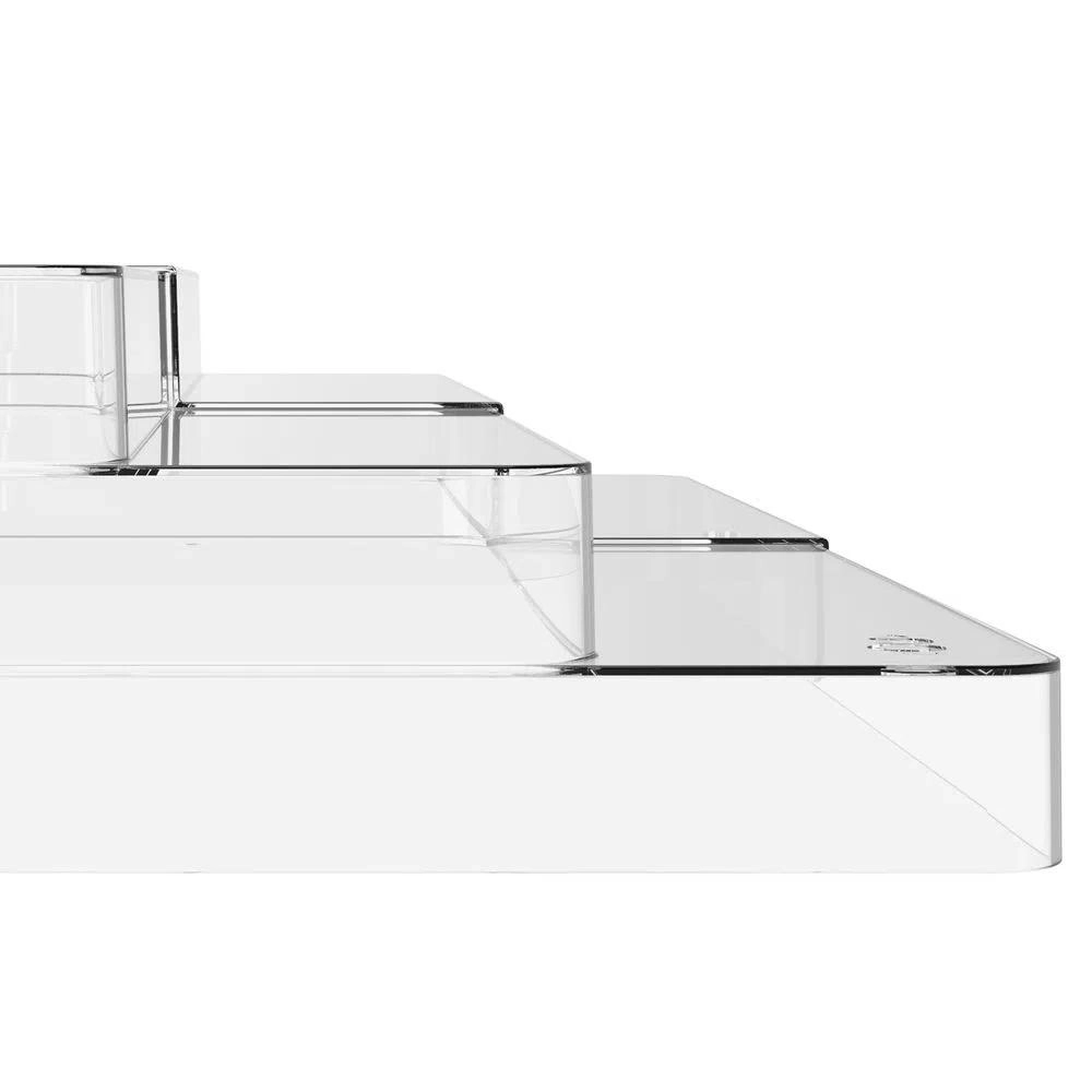 ORGANIZADOR OC850 MULTINIVEL EXTENSIVEL CLEAR 25X29X10CM NATURAL MARTIPLAST OU