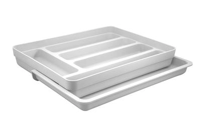 Organizador Talheres C/ Extensor Logic Martiplast Ou- Branco