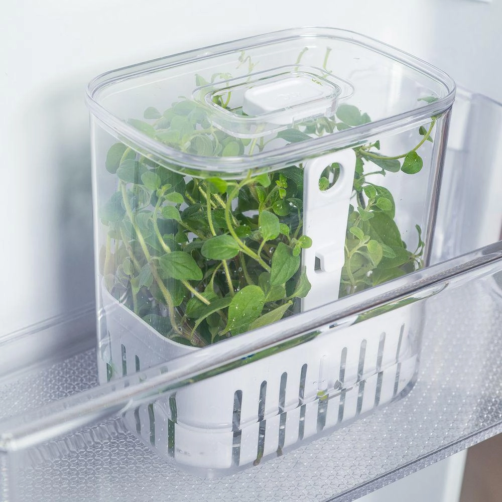 Organizador Temperos Clear Fresh 1,5 Litro Martiplast Ou - Natural 