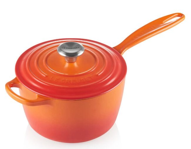 PANELA MOLHEIRA 18CM SIGNATURE LARANJA 01060350090 LE CREUSET