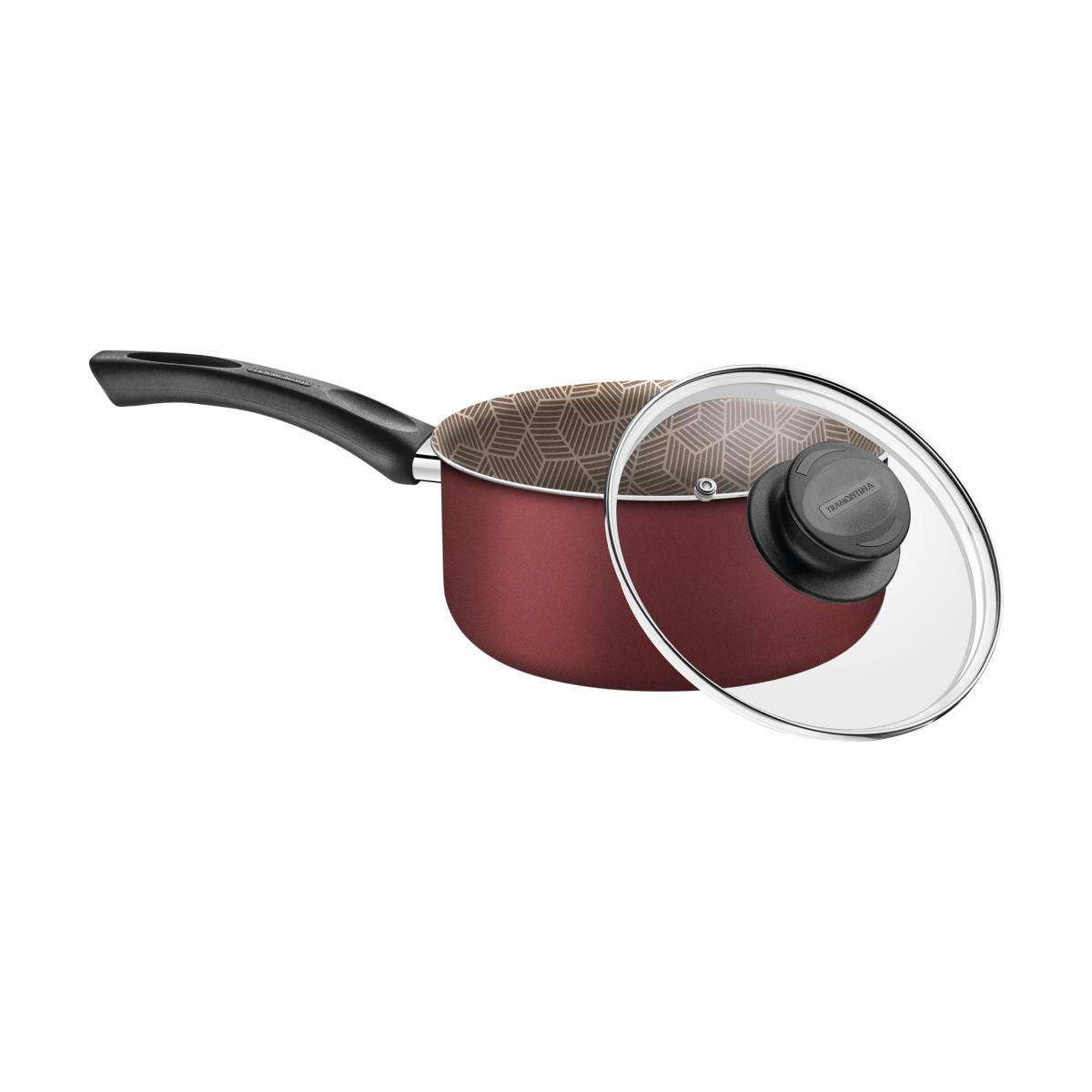 Panela Paris 18 cm 2,1 Litros Tramontina - Vermelho 