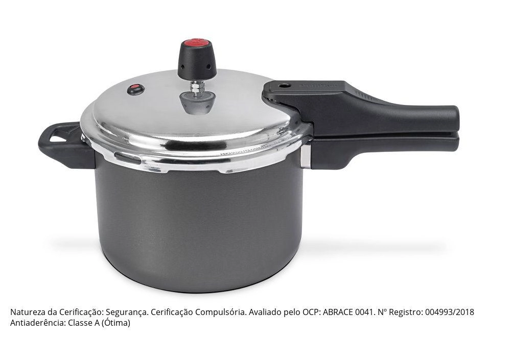 Panela Pressão Indução 4,5lts Multiflon