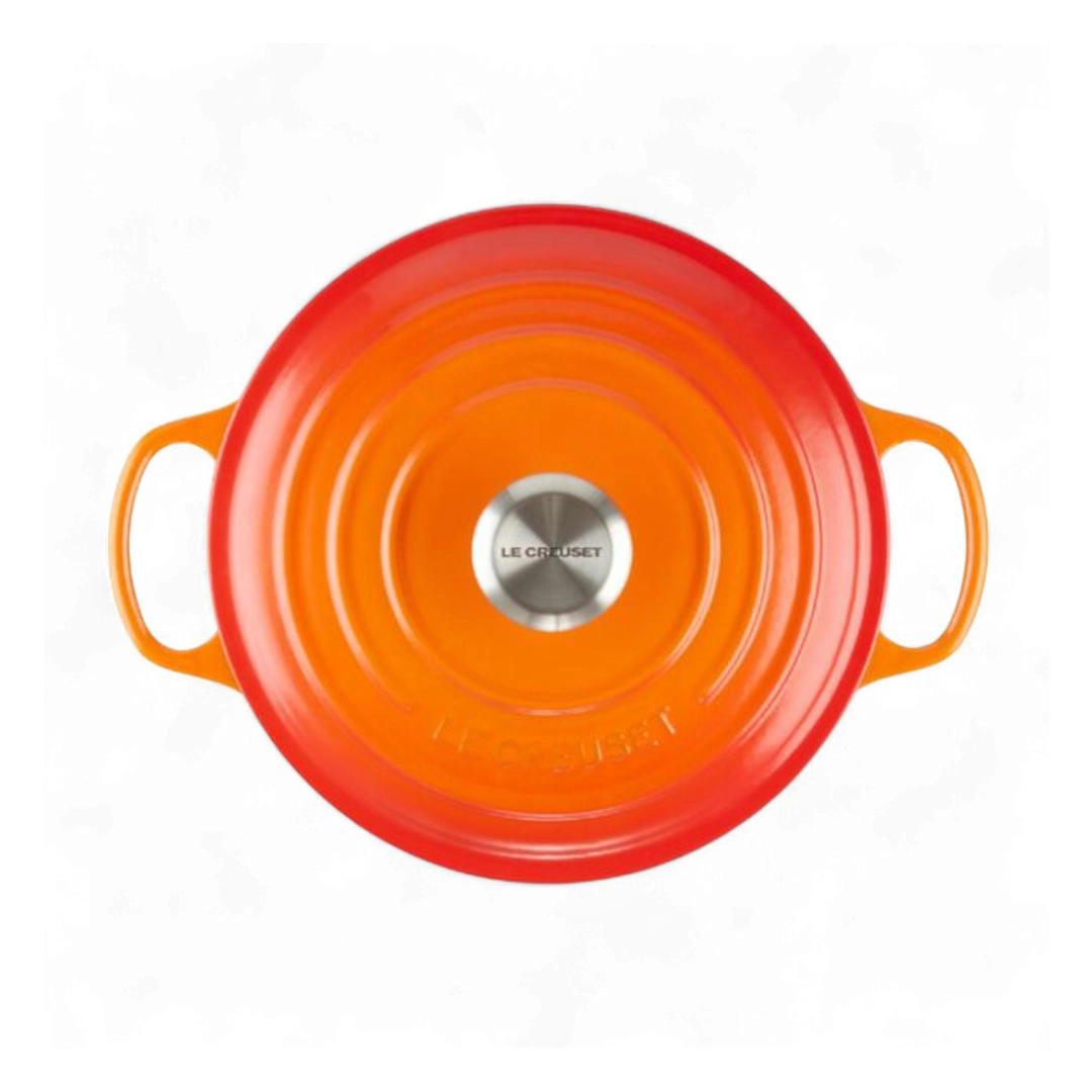 Panela redonda Signature 20 cm laranja - Le Creuset