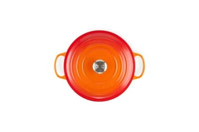 PANELA REDONDA 28CM SIGNATURE LARANJA 21177280902430 6,7L LE CREUSET