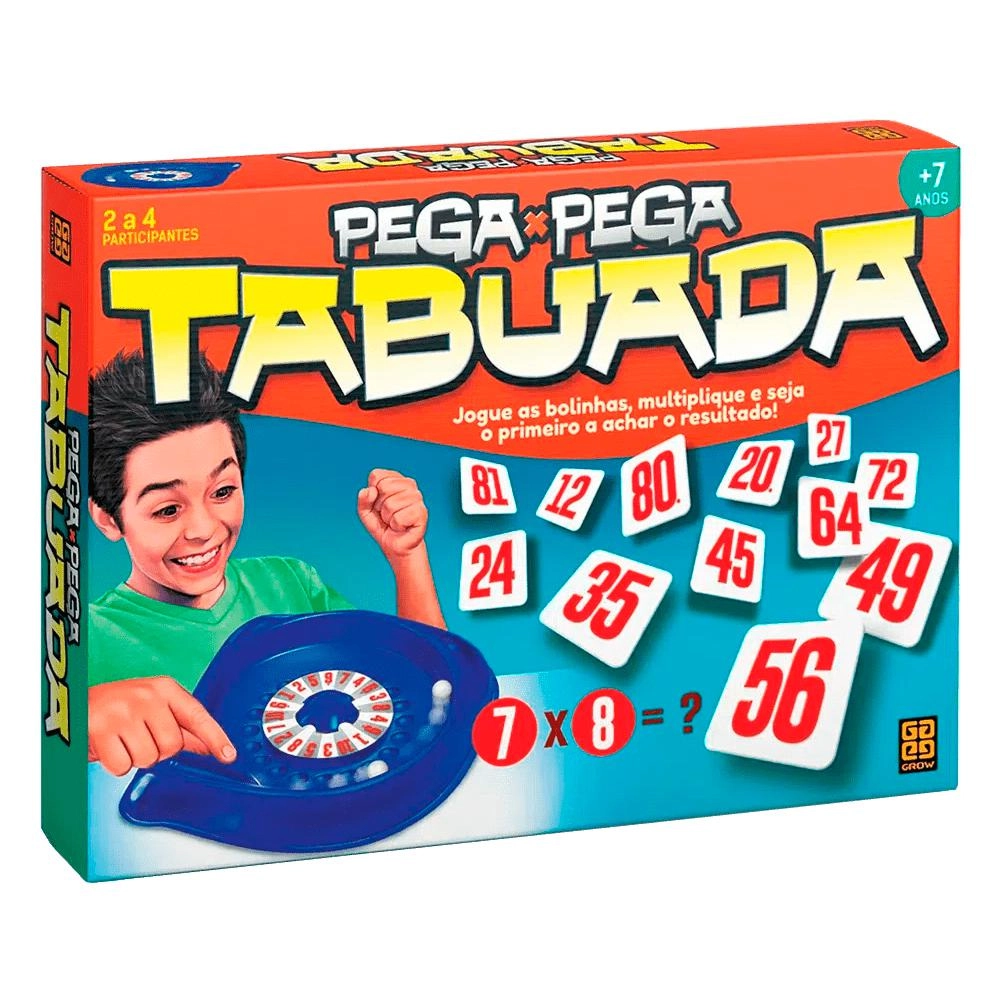 Pega-pega tabuada - Grow